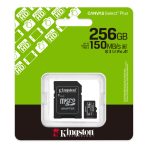 MicroSD 256GB Canvas Select Plus Gen3 150MB/s A1 Card + Adapter