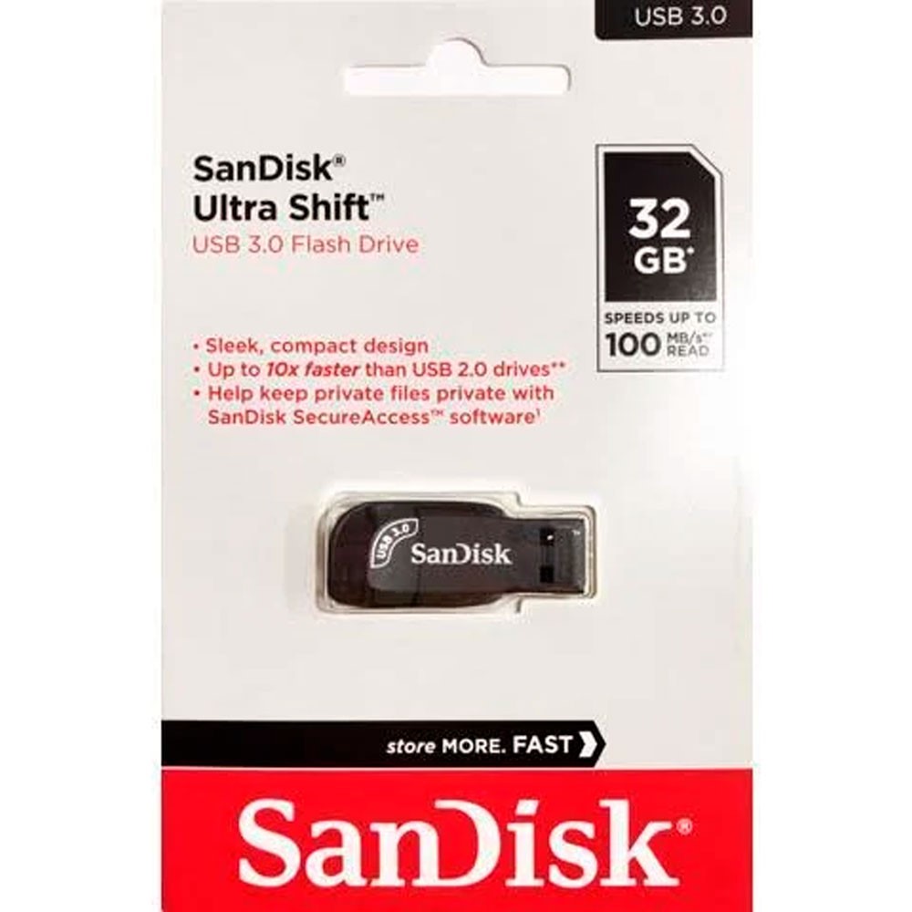 Memoria USB SanDisk Ultra Shift 3.0 32GB Memoria USB SanDisk Ultra Shift 3.0 32GB