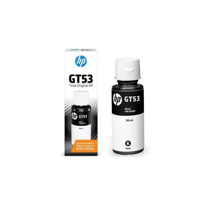 CARTUCHO HP BLACK GT53 BOTTLE DESKJET GT 5810, 5820 y Smart Tank 500,515,517,519,530,615 y 618 90 ml