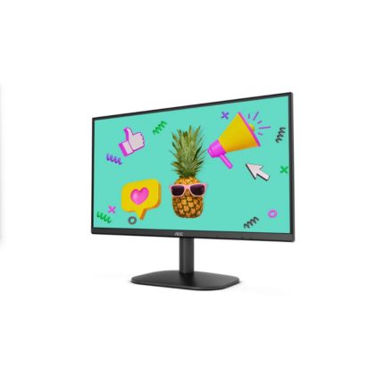 Monitor AOC LED Profesional plano 21.5 VA Full HD (1920 X 1080) / 100Hz / 4 ms / VGA / HDMI /Base Fija / Kensington Lock / Adaptive Sync.