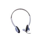 Audífono Diadema GENIUS HS-02B 2 Plug 3.5mm Azul-Negro