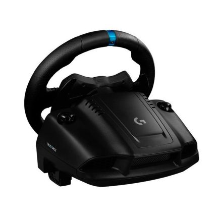 Combo Volante + pedales LOGITECH G923 para videojuegos color negro