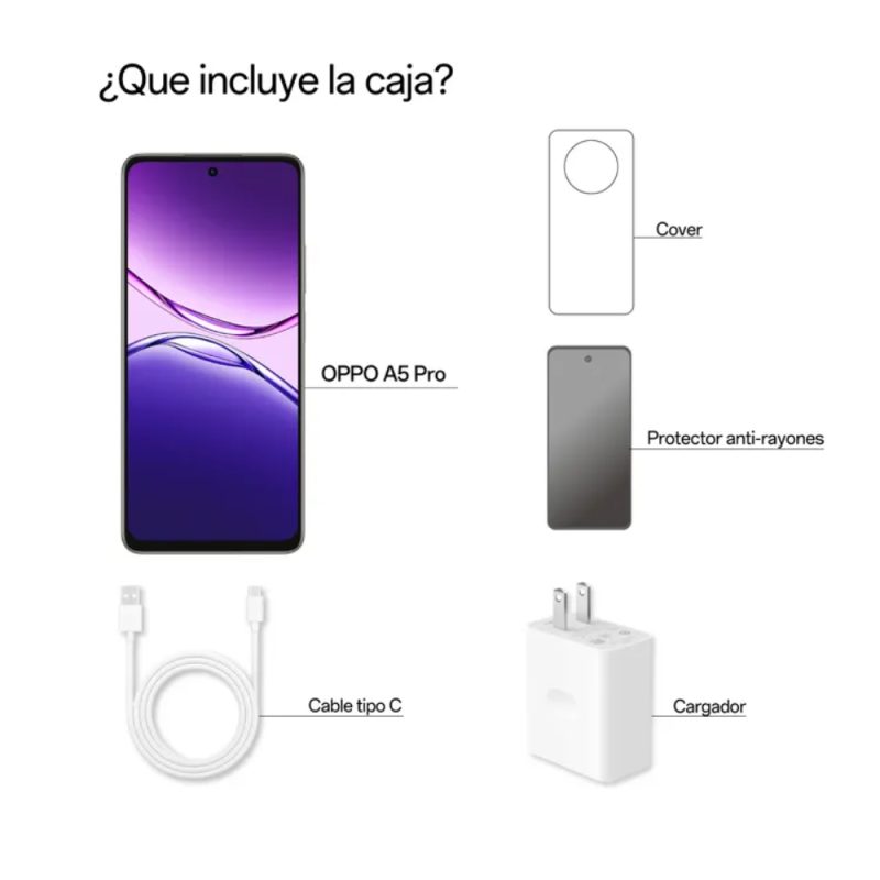 OPPO A5 PRO 5G 256GB 8GB CAFÉ