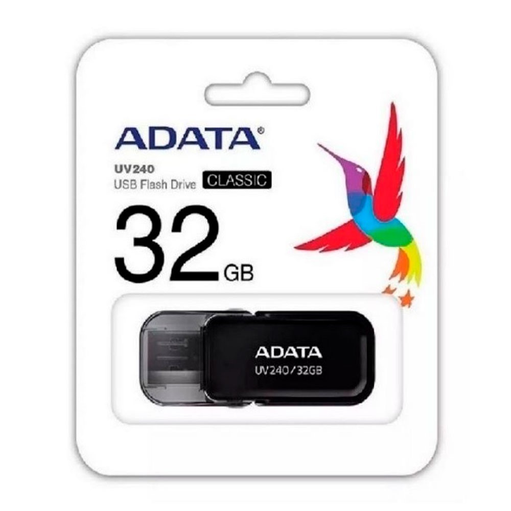 Memoria USB ADATA 32GB USB 2.0 Negro Memoria USB ADATA 32GB USB 2.0 Negro