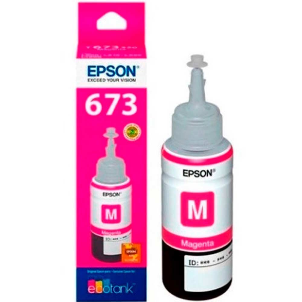 Botella de Tinta EPSON T673320 AL L800/805 COLOR Magenta Botella de Tinta EPSON T673320 AL L800/805 COLOR Magenta