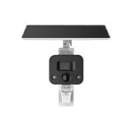 Cámara IP Tipo Bala con Panel Solar de 4mp/Smart dual light/Conexion 4G LTE/Lente Fija de 3.6 mm/Compresión H.265/ IR 30M y Luz cálida de 30M/Detección Detección de movimiento,Cruce de línea,Detección Humana y Vehiculos/Alarma sonora y luminosa/Proteccion IP67/Panel de 10.5 W/ Batería 20000 mA/Soporta micro SD de hasta 256GB/Modo AOV