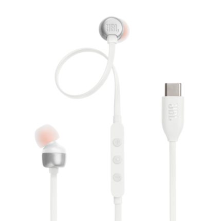 Auriculares JBL Tune 310C Wired Earbuds USB- C - White