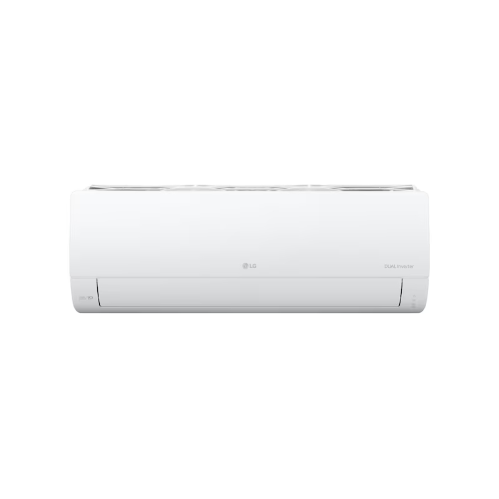 AIRE ACONDICIONADO TIPO MINI SPLIT WINNER LG 12.000 BTU/H- No WiFi, Compresor DUAL Inverter- Refrigerante R32 / 110V/1Ph/60Hz Cooling Only, Características Principales: Mayor eficiencia energética – Bajo efecto en el calentamiento global - Gold Fin. Sistema de auto limpieza. Protección de voltaje. Smart Diagnosis. Garantía 10 años en el compresor. AIRE ACONDICIONADO TIPO MINI SPLIT WINNER LG 12.000 BTU/H- No WiFi, Compresor DUAL Inverter- Refrigerante R32 / 110V/1Ph/60Hz Cooling Only, Características Principales: Mayor eficiencia energética – Bajo efecto en el calentamiento global - Gold Fin. Sistema de auto limpieza. Protección de voltaje. Smart Diagnosis. Garantía 10 años en el compresor.