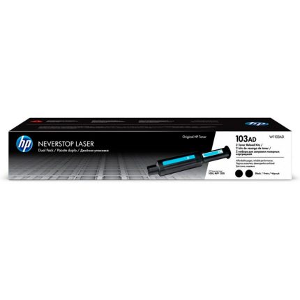 Kit Hp Regarga De Toner Negro Neverstop Laser 1000, 1200 2.500 Pag X 2 Unidades