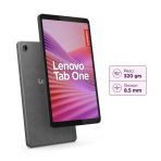 TABLET LENOVO TAB ONE TB305XU PANTALLA 8,7 PULGADAS CONECTIVIDAD LTE MEMORIA 4GB + ALMACENAMIENTO 128GB COLOR GIRS INCLUYE ESTUCHE