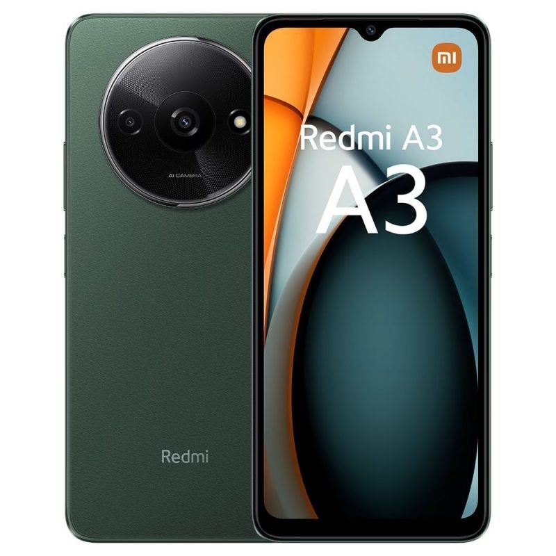 Celular Xiaomi Redmi A3 Forest Green 3GB + 64GB (Colombia)