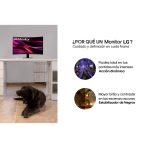 Monitor LG 24'' Curvo FHD con USB-C 100Hz