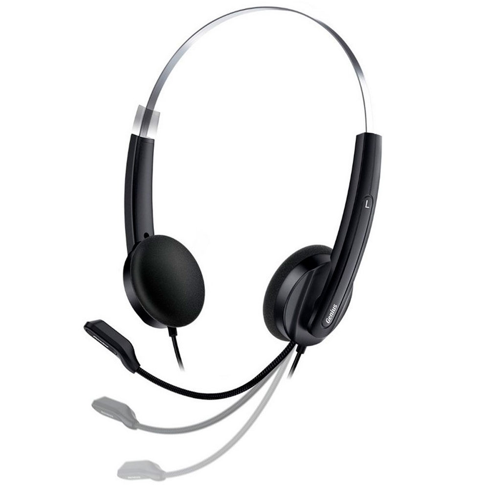 Audifono GENIUS Diadema HS-220U USB COLOR Negro Audifono GENIUS Diadema HS-220U USB COLOR Negro