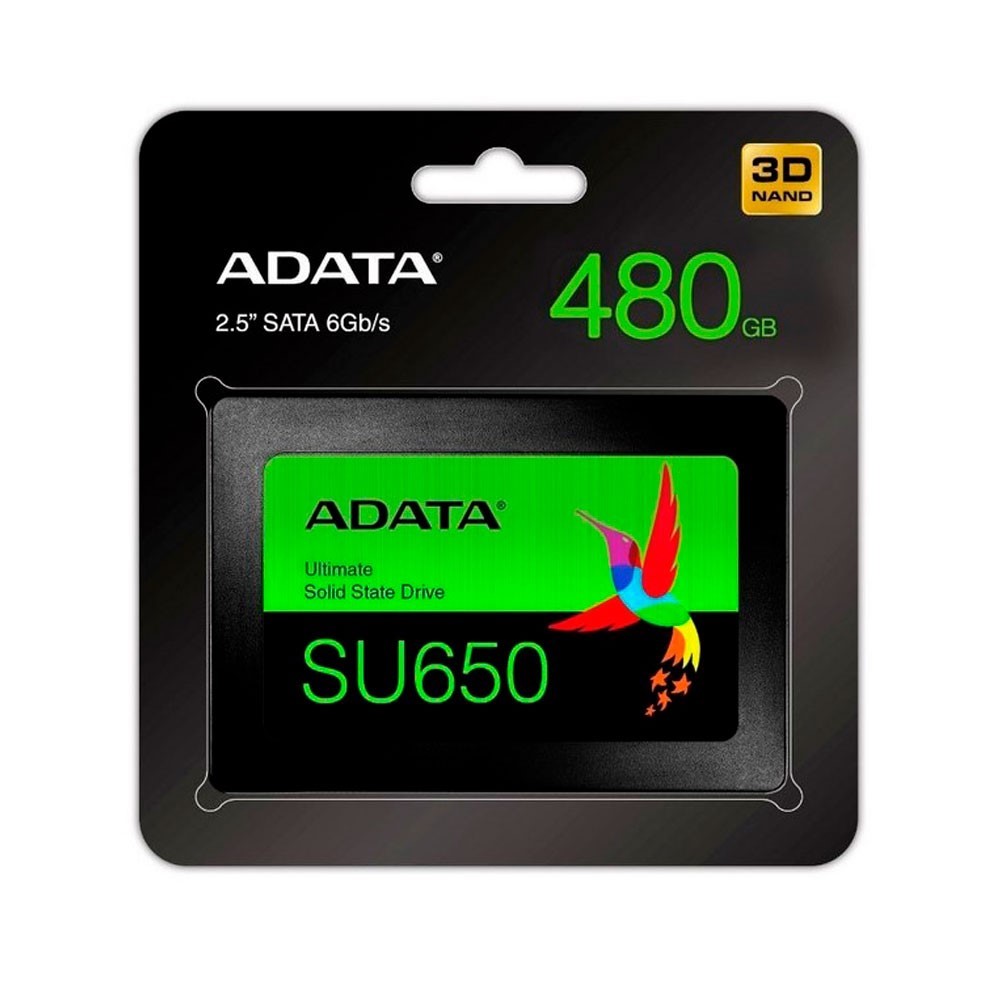 Unidad Estado Solido ADATA SU650 480GB Unidad Estado Solido ADATA SU650 480GB