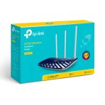 Router TPLINK Wifi Doble Banda Ac750 Gestión Remota Wisp 3 Antenas Externas COLOR Blanco