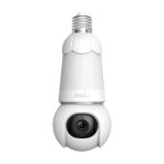 Bulb Cam IMOU Full Color 3MP DOMO WIFI 2K IR 25M Wi-Fi Lente 2.8mm 98° (H), 54° (V), 0~340° Pan, 90°Tilt, Smart IR: 25m DWDR, Compresion: H.265/H.264, Slot MicroSD hasta 256GB, Sirena de Alerta, AI (Deteccion de humano / Vehiculo), Audio 2 vias