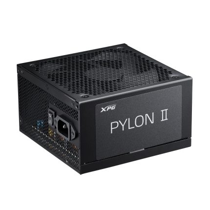 PYLON II, Negro, 80+, Bronce, No Modular, 750W, Soporta Tarjetas Gráficas NVIDIA RTX serie 50, ATX24x1, EPS 8x2, PCIE 6+2x2, 12v-2x6x1(450W), MOLEXx2, SATAx6, Capacitores TW de 105°C, 5 Años de Garantía