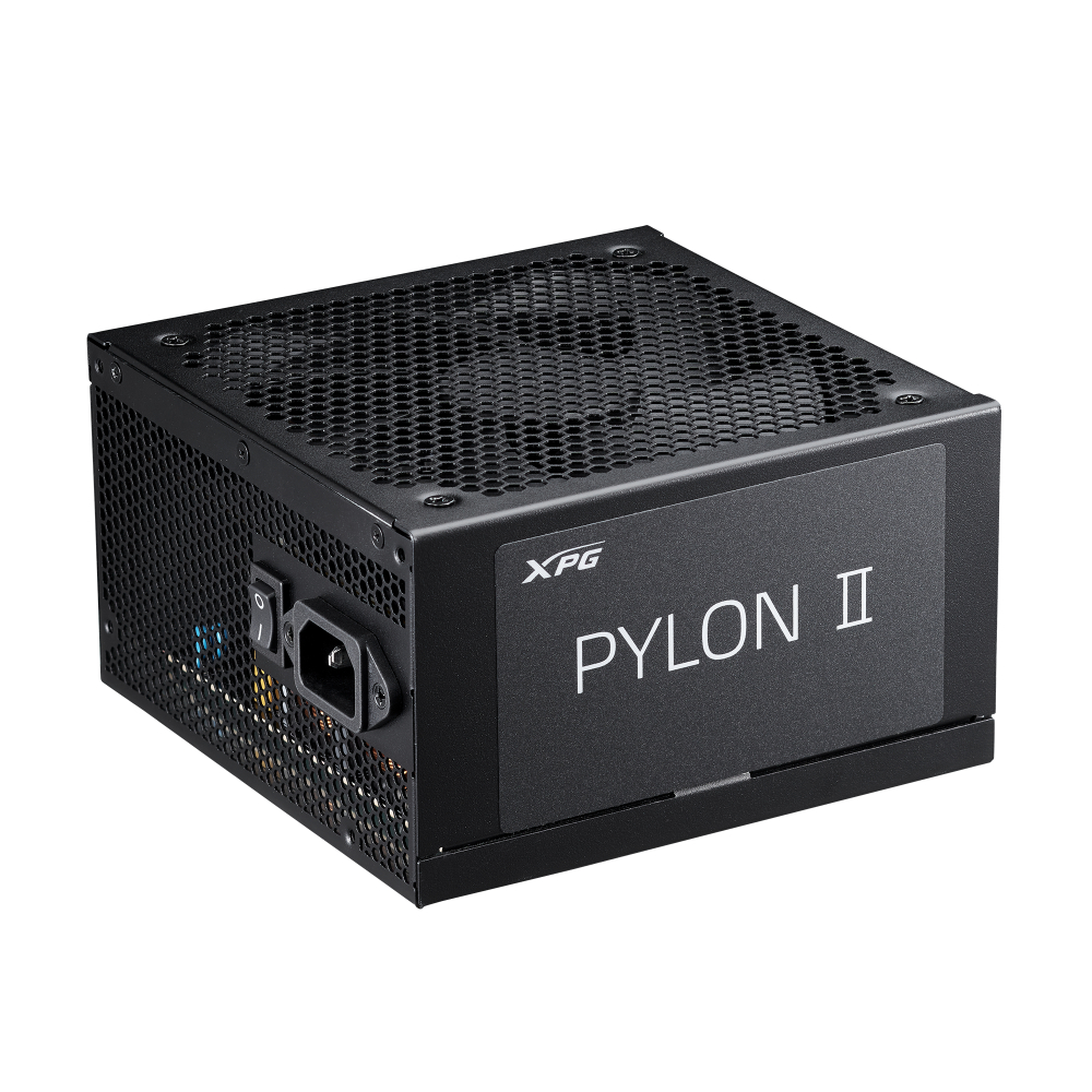 PYLON II, Negro, 80+, Bronce, No Modular, 750W, Soporta Tarjetas Gráficas NVIDIA RTX serie 50, ATX24x1, EPS 8x2, PCIE 6+2x2, 12v-2x6x1(450W), MOLEXx2, SATAx6, Capacitores TW de 105°C, 5 Años de Garantía PYLON II, Negro, 80+, Bronce, No Modular, 750W, Soporta Tarjetas Gráficas NVIDIA RTX serie 50, ATX24x1, EPS 8x2, PCIE 6+2x2, 12v-2x6x1(450W), MOLEXx2, SATAx6, Capacitores TW de 105°C, 5 Años de Garantía