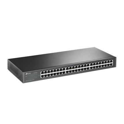 Switch TP-LINK NO Administrable 48 Puertos RJ45 10/100 Mbps Para Rack COLOR Negro