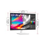 Monitor LG UHD (4K) 3840 X 2160 Blanco