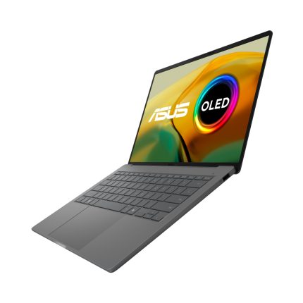 Portátil ASUS Zenbook A14 UX3407QA-QD232W Snapdragon® X X1 26 100 Processor (30MB Cache, up to 2.97GHz, 14 WUXGA, 16GB, 1TB SSD, SO Wind 11 Home, Iceland Gray.