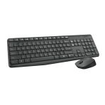 Combo Teclado/Mouse MK235 Logitech Gris