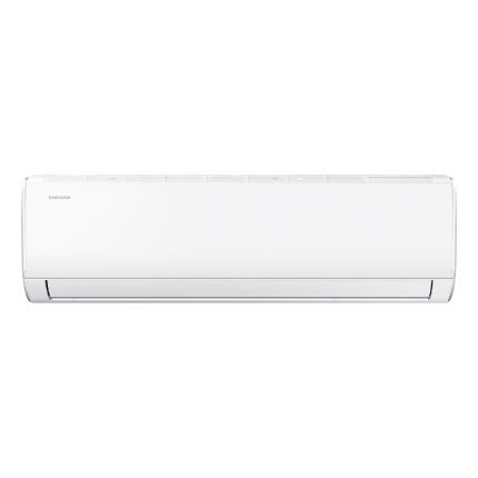 AIRE ACONDICIONADO TIPO MINI SPLIT INVERTER SAMSUNG ECOWIND 12.000 Btu/h No Wi-Fi, Refrigerante R32/220V/1Ph/60Hz Cooling Only Características Principales: Display Temperatura interior, Display On/Off, Temporizador de 24 horas, Reinicio automático; Modo automático; Fast Cool; Good Sleep; Deshumidificación; Modo ventilador Garantía 10 años en el co