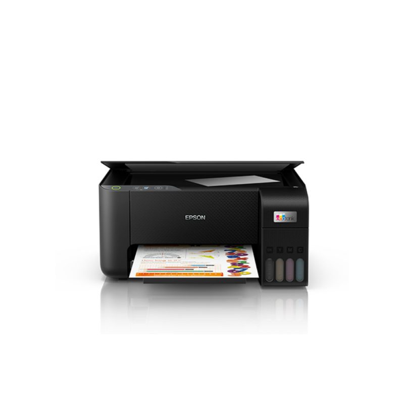 Impresora EPSON Multifuncional Color Ecotank L3210 COLOR Negro