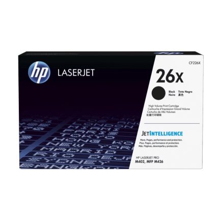 Cartucho de Tóner HP 26X Negro Alto Rendimiento LaserJet Original
