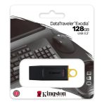 Memoria USB KINGSTON 128GB 3.2 Gen1 DataTraveler Exodia COLOR Negro + Amarillo