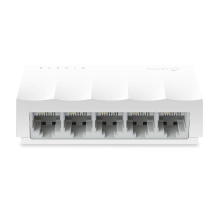 Switch TPLINK de Escritorio de 5 Puertos 10/100M RJ45 Caja de Plástico COLOR Blanco