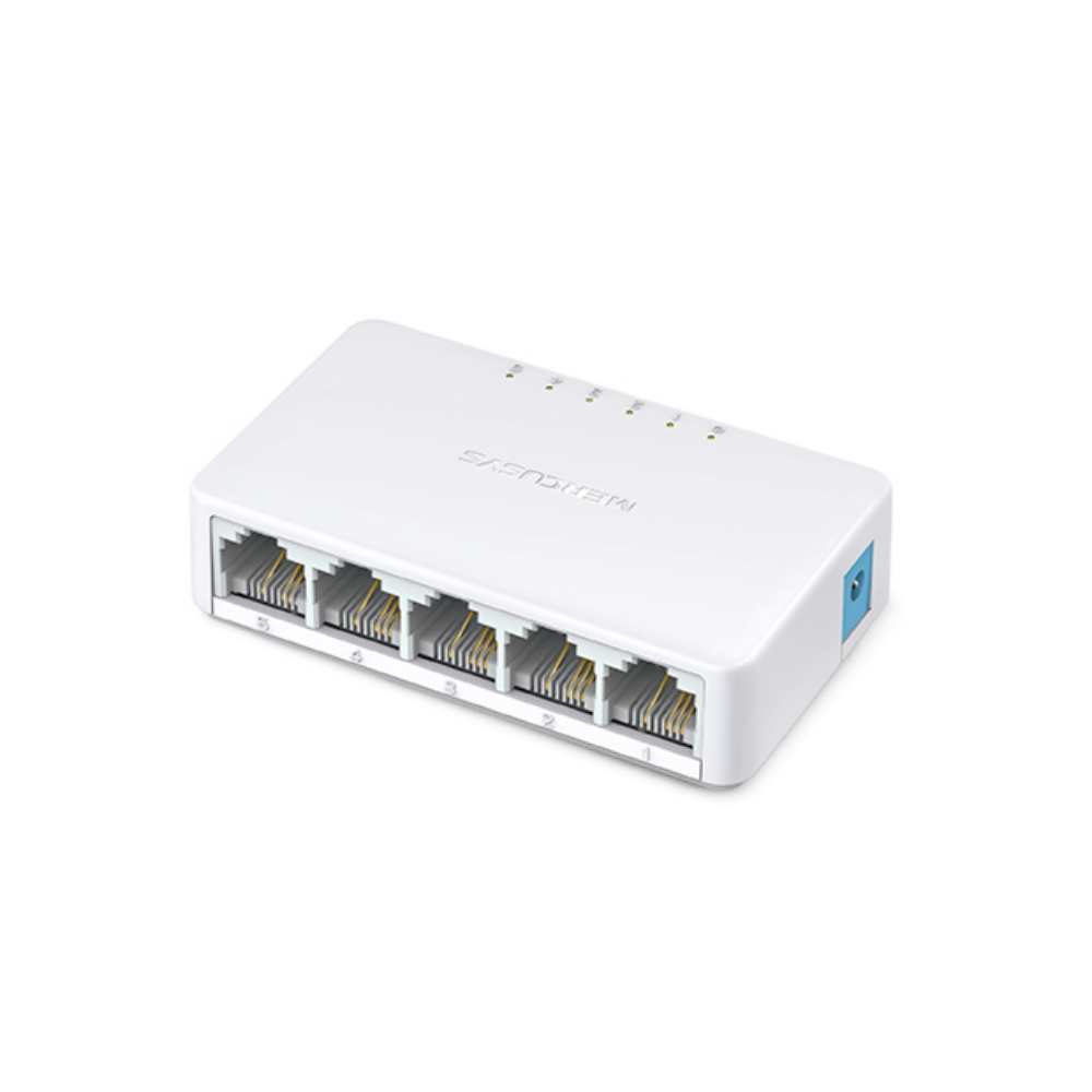 Switch MERCUSYS 5 Puertos 10/100 Switch MERCUSYS 5 Puertos 10/100