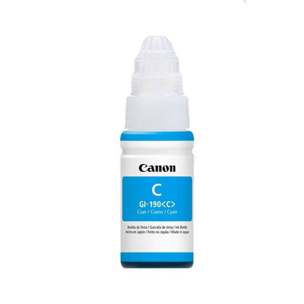 BOTELLA DE TINTA CANON GI-190 CYAN (7.000 PAG) BOTELLA DE TINTA CANON GI-190 CYAN (7.000 PAG)