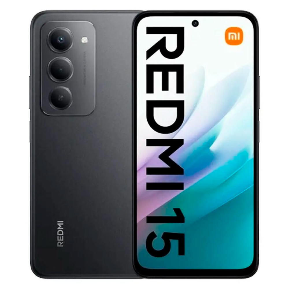 Celular Xiaomi Redmi 15 Midnight Black 6G RAM 128G Celular Xiaomi Redmi 15 Midnight Black 6G RAM 128G