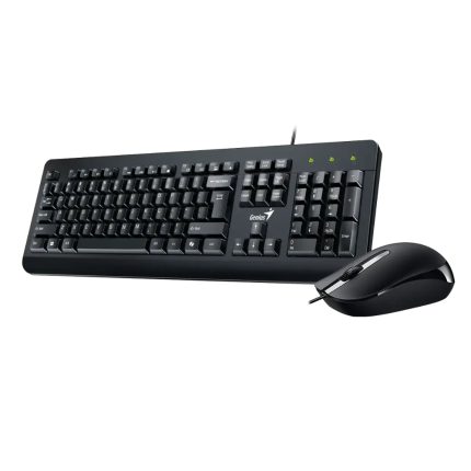 Combo Teclado GENIUS + Mouse Alámbrico KM-160 COLOR Negro