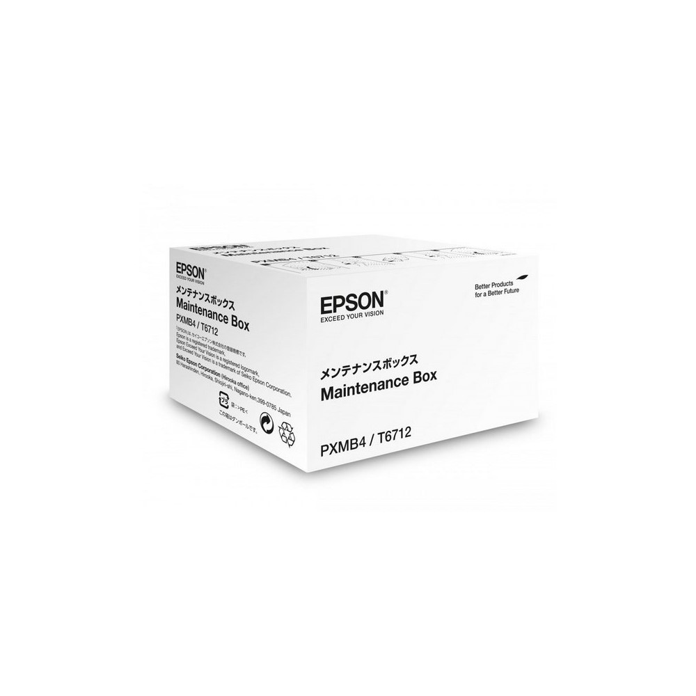 Caja de Mantenimiento Epson T671200 para WorkForce WF-6090/WF-6590/WF-R8590 (75.000 páginas) Caja de Mantenimiento Epson T671200 para WorkForce WF-6090/WF-6590/WF-R8590 (75.000 páginas)