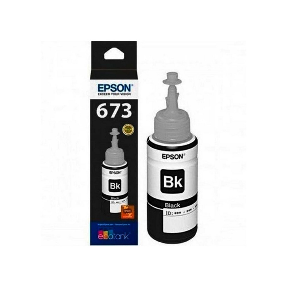 Botella de Tinta EPSON T673120 AL L800/805 COLOR Negro Botella de Tinta EPSON T673120 AL L800/805 COLOR Negro