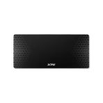 FRONTLINEXL II BK XL, Black, Microfiber, (WxL) 900 x 400mm, 2 Years Warranty