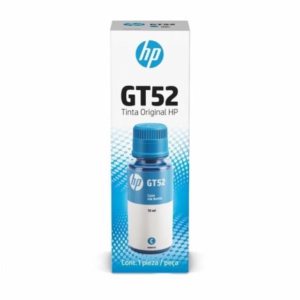 CARTUCHO HP CYAN GT52 BOTTLE DESKJET GT 5810 , 8.000 Pag.
