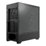 XPG STARKER AIR BTF, Negro, soporta placas base con diseño de conector inverso, Torre Media ATX, 2.5'' y 3.5'' pulgadas x2, I/O: USB-C x1, USB-A x2, Audio HD x1, control LED x1, Reinicio x1, Poder x1, Ventilador ARGB: 4 x Ventiladores de 120mm (Frontal x3, Trasero x1), Ventilador: (Trasero x1), 2 Años de Garantía