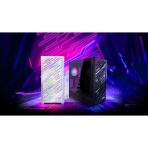 XPG STARKER AIR BTF, Blanco, soporta placas base con diseño de conector inverso, Torre Media ATX, 2.5'' y 3.5'' pulgadas x2, I/O: USB-C x1, USB-A x2, Audio HD x1, control LED x1, Reinicio x1, Poder x1, Ventilador ARGB: 4 x Ventiladores de 120mm (Frontal x3, Trasero x1), Ventilador: (Trasero x1), 2 Años de Garantía