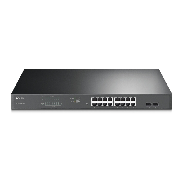 Switch TPLINK de 16 puertos PoE + RJ45 Switch TPLINK de 16 puertos PoE + RJ45