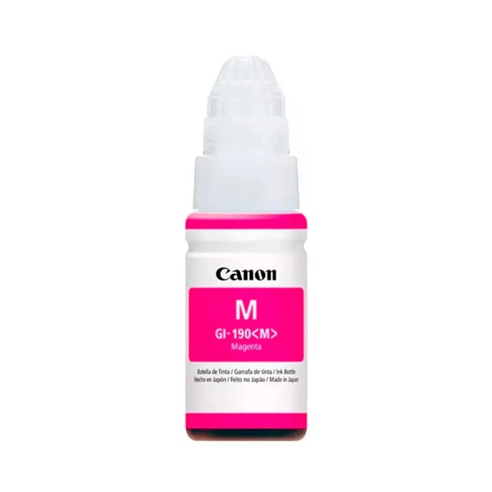 BOTELLA DE TINTA CANON GI-190 MAGENTA (7.000 PAG) BOTELLA DE TINTA CANON GI-190 MAGENTA (7.000 PAG)
