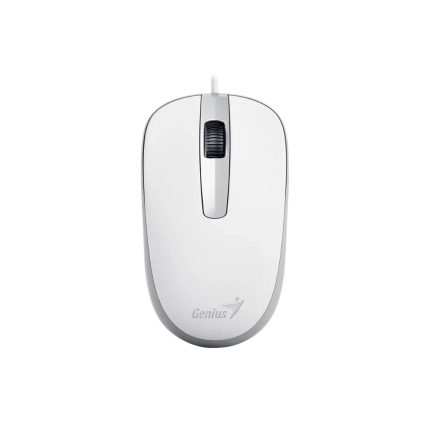 Mouse GENIUS DX-120 USB Alambrico COLOR Blanco