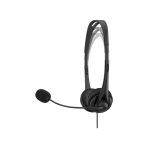 Diadema HP G2 USB On-Ear Negra conexión USB,Micrófono flexible con sistema de bloqueo ruido de fondo,Práctico sistema. Control de volumen y silencio en el cable,Liviana y practica de fácil y rápida conexión,Compatible con sistemas Windows, macOS, Chrome OS,Disfruta de la garantía directa con HP por 12 meses.