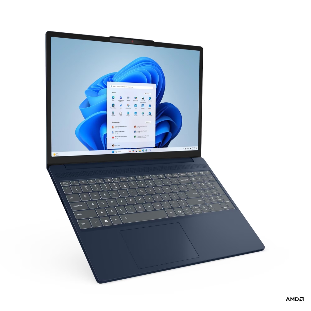 Portátil Lenovo IdeaPad Slim 3 15AHP10 AMD Ryzen 5 8640HS 15,3 Pulgadas WUXGA Memoria 8GB Estado Solido 512GB Freedos Color Azul Portátil Lenovo IdeaPad Slim 3 15AHP10 AMD Ryzen 5 8640HS 15,3 Pulgadas WUXGA Memoria 8GB Estado Solido 512GB Freedos Color Azul