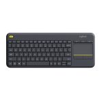 Teclado Inalámbrico LOGITECH K400 Plus Con TouchPad COLOR Negro