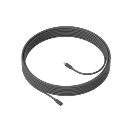 Cable LOGITECH Para Microfono Camara Meetup COLOR Negro
