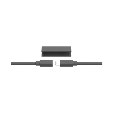 Cable LOGITECH Para Microfono Camara Meetup COLOR Negro