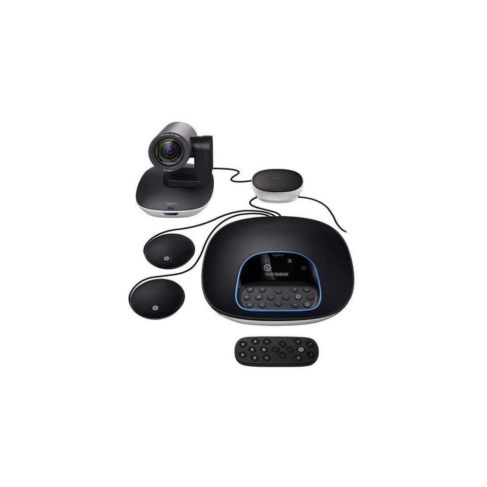 Cámara LOGITECH Para Videoconferencia Microfono X2 COLOR Negro Cámara LOGITECH Para Videoconferencia Microfono X2 COLOR Negro